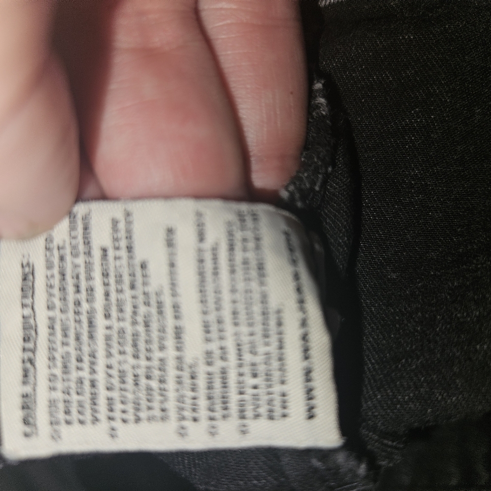 Wax Jean Basic Denim Black Jean Jacket Size 1xl - Picture 12 of 12